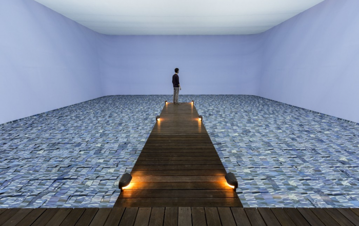 Cildo Meireles in the Pirelli Pavilion, Milan