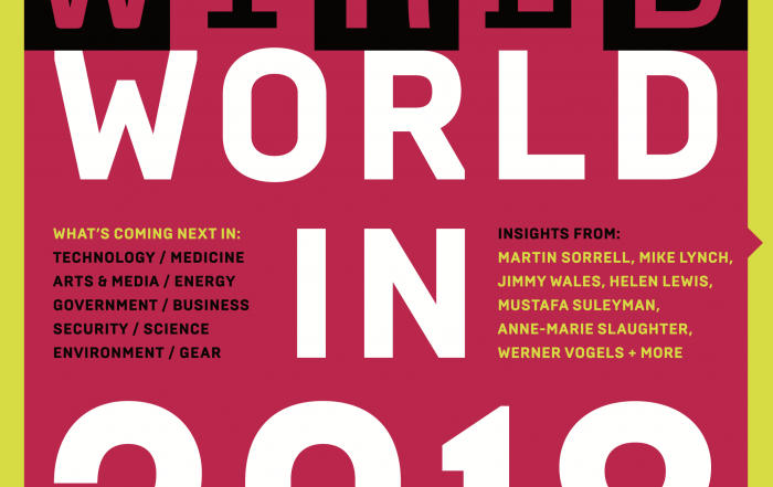 Cover of The Wired World in 2018