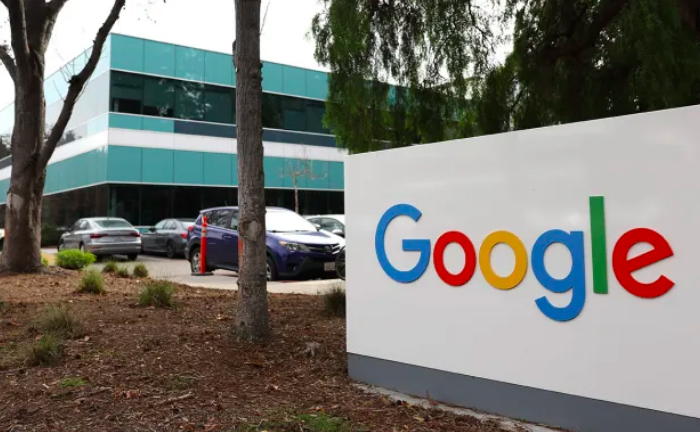 Google signage outside an office in the US